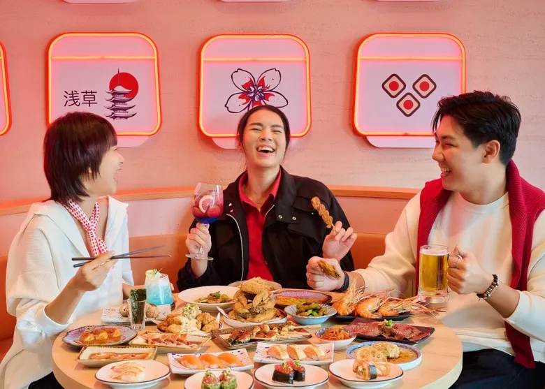 โออิชิ อีทเทอเรียม อัปเลเวล !!! เปิดตัวร้านแนวคิดใหม่ "ออล ยู แคน อีทซากายะ"