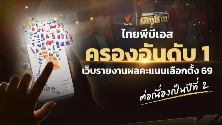 ไทยพีบีเอสทุบสถิติครองแชมป์ "เว็บไซต์อันด...