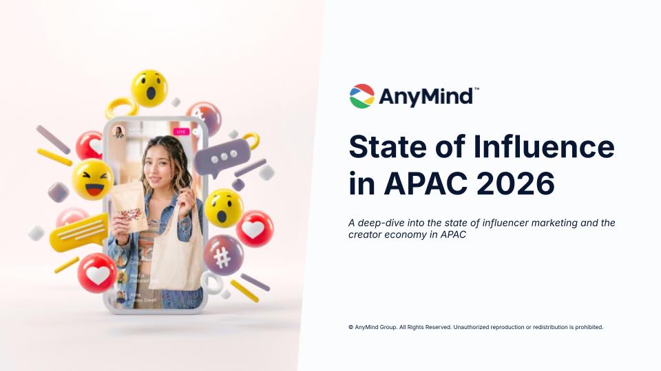 รายงานฉบับใหม่จาก AnyMind Group ชี้การตลา...