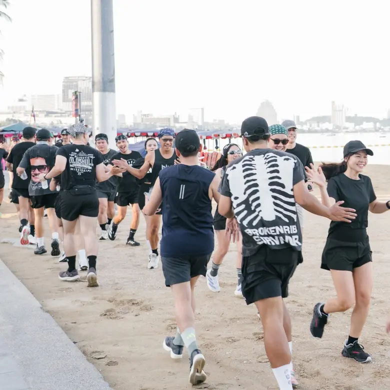 SLY RUNNING CREW RETURNS TO PATTAYA ARBOUR RUN CLUB x SLY RUNNING CREW