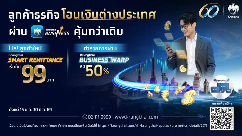 ธนาคารกรุงไทยสนับสนุนผู้ประกอบการธุรกิจนิติบุคคล จั...