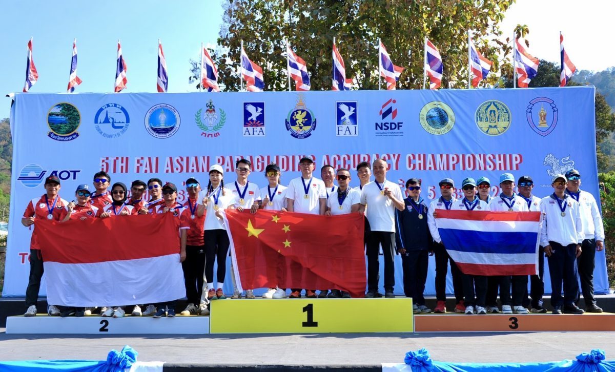 สมาคมกีฬาทางอากาศและการบินแห่งประเทศไทย ในพระบรมราชูปถัมภ์  จัดการแข่งขันร่มร่อนบินลงเป้าแม่นยำชิงแชมป์เอเชีย ครั้งที่ 5 ประจำปี 2569