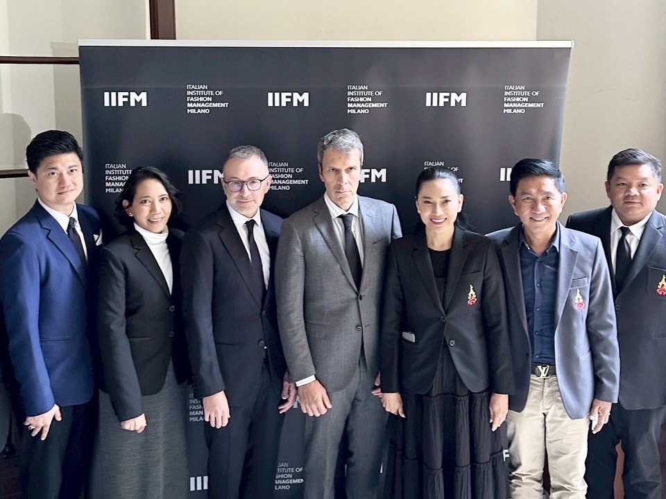 มรภ.สวนสุนันทา สร้างบัณฑิตแฟชั่นยุคใหม่ SSRU ลงนามพันธมิตรอิตาลี IIFM เปิดประสบการณ์เรียนรู้แบรนด์ชั้นนำโลก