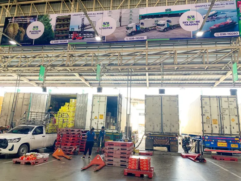 PTF สยายปีกรุกธุรกิจโลจิสติกส์ ส่ง 2 บ.ลูก ลุยให้บริการรองรับผู้ค้าส่งผลไม้นำเข้าของตลาดไทปทุมธานี ตั้งแต่ต้นทางถึงปลายทางด้วยระบบ Cold chain logistics