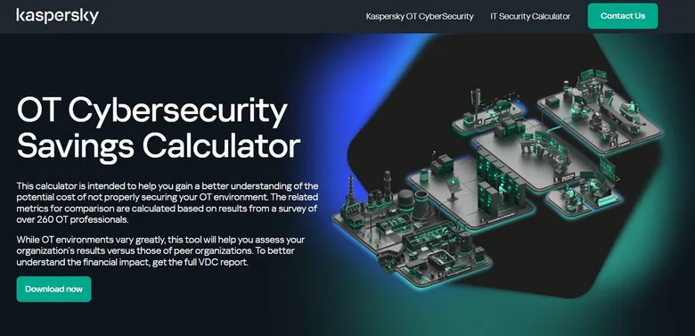 Kaspersky เปิดตัว OT Calculator เพิ่มประสิทธิภาพการทำงาน ให้การลงทุนความปลอดภัยไซเบอร์สอดคล้องกับเป้าหมายธุรกิจ