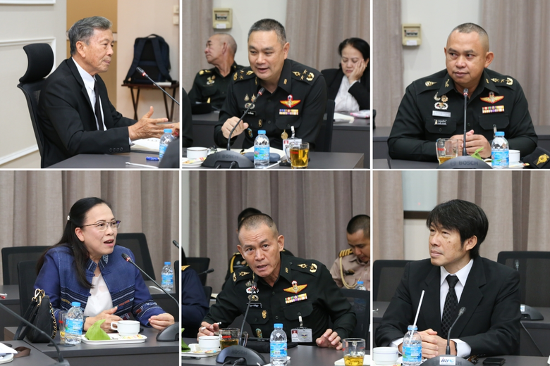 สถาบันเทคโนโลยีแห่งเอเชีย(AIT)ประชุมหารือด้านความร่วมมือกับสถาบันวิชาการป้องกันประเทศ