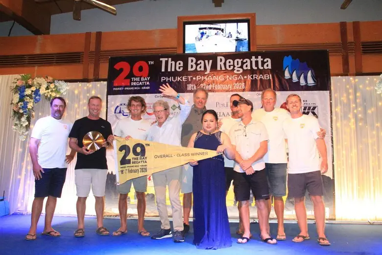 "เดอะเบย์ รีกัตต้า" ครั้งที่ 29 ปิดฉากประทับใจนักแข่งเรือใบทั่วโลก