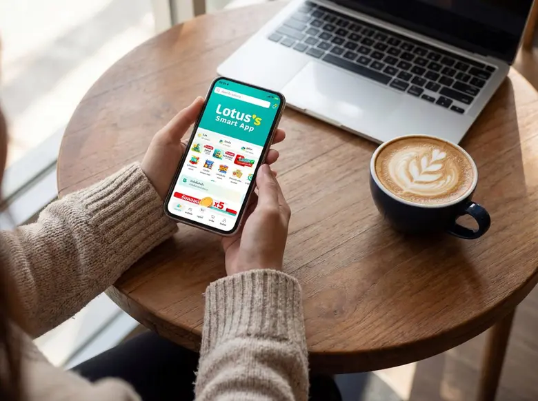 โลตัส ดันออนไลน์โต แตะ 30 ล้านออเดอร์ปี 2568 ส่งผ่านออนไลน์ทุกช่องทาง ดัน Lotus's Smart App ยืนหนึ่ง Grocery On-Demand ส่งไวสุดภายใน 1 ชั่วโมง