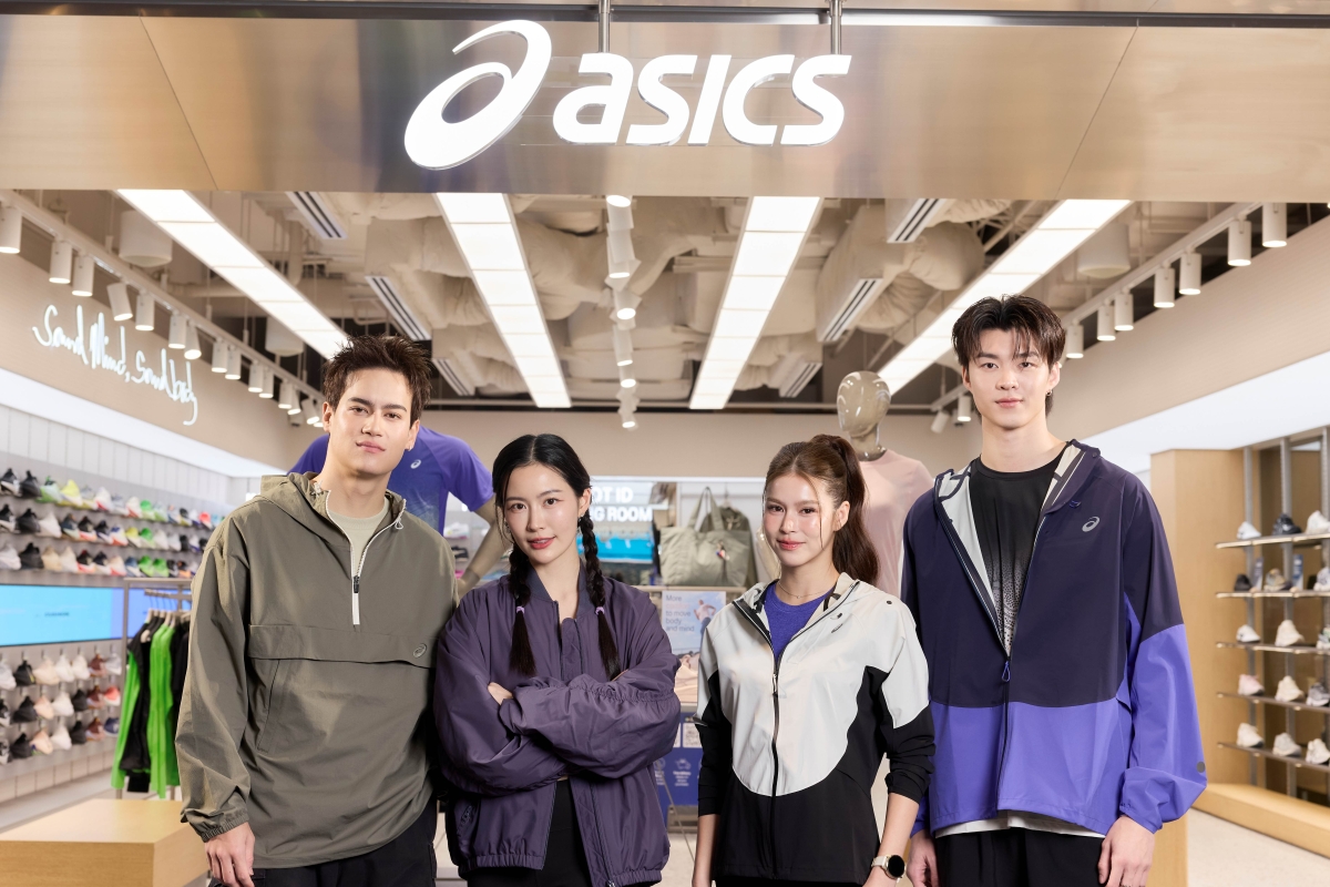 ASICS (เอสิคซ์) แบรนด์รองเท้าและเสื้อผ้าก...