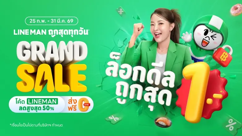 LINE MAN ต่อยอดความคุ้มครั้งใหญ่ผ่านแคมเป...