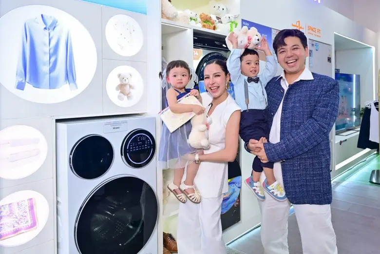 โฮมโปร ตอกย้ำบทบาทผู้นำช่องทางจัดจำหน่าย - Strategic Retail Partnerผนึกไฮเออร์ เสริมพอร์ตเครื่องใช้ไฟฟ้ารับเทรนด์ Health &amp; Hygiene เปิดตัวเครื่องซักผ้า Haier 3 Drums Multi-Wash