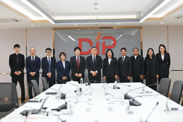 อธิบดีกรมทรัพย์สินทางปัญญาให้การต้อนรับคณ...