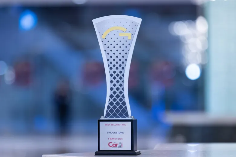 บริดจสโตน คว้ารางวัล "BEST SELLING TYRE โดยกรังด์ปรีซ์" 28 ปีซ้อน จากเวที CAR & BIKE OF THE YEAR 2026 ตอกย้ำความเป็นผู้นำในตลาดยางรถยนต์ไทย