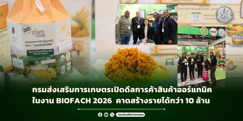 จากการเข้าร่วมงาน BIOFACH 2026 : World's ...