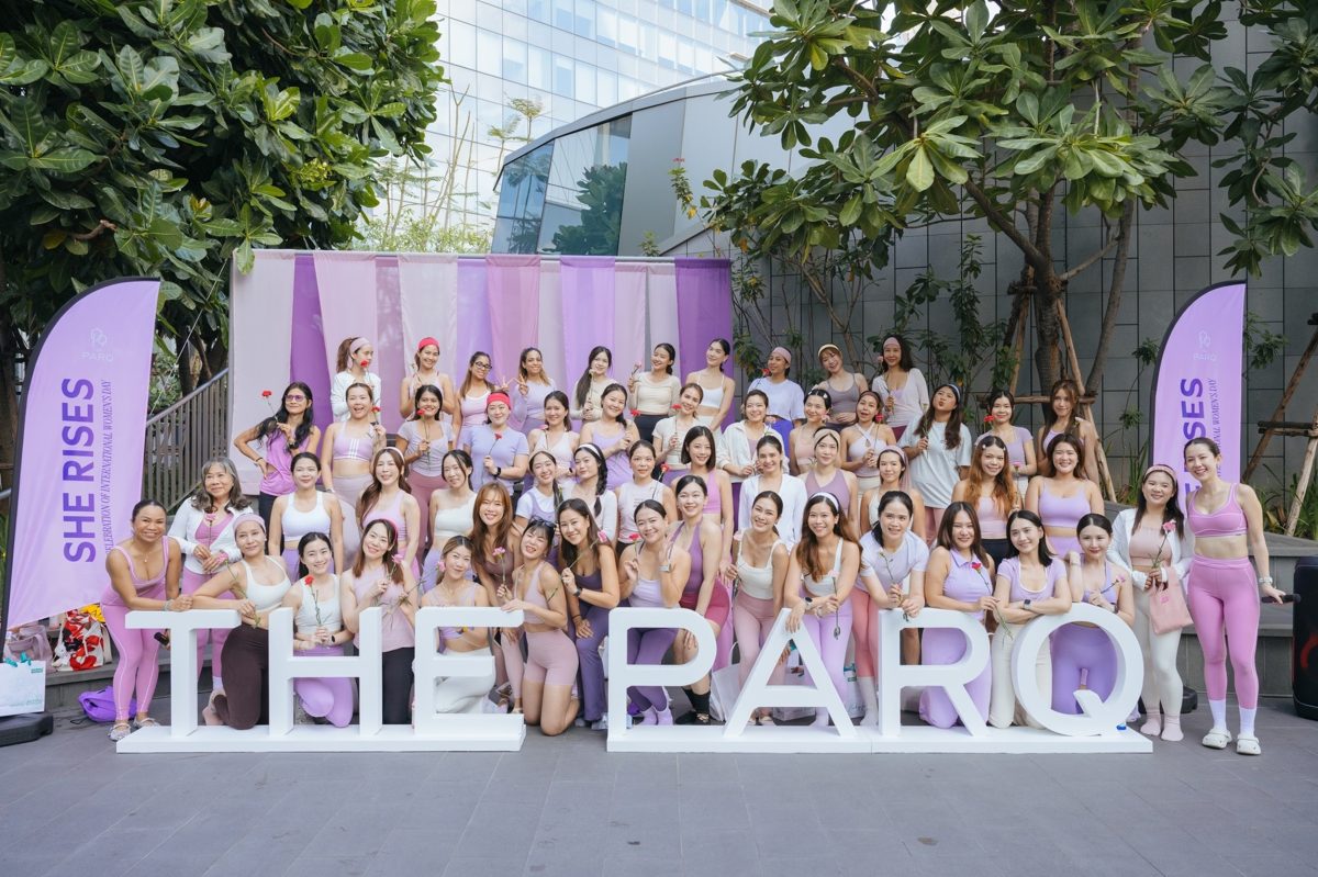เช้าวันสตรีสากลปีนี้ บรรยากาศที่ Q Garden...