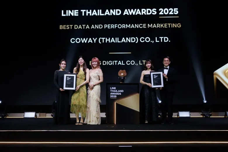 "เอ้ก ดิจิทัล" พาแบรนด์คู่ค้ากวาด 7 รางวัลใหญ่จาก LINE Thailand Awards 2025