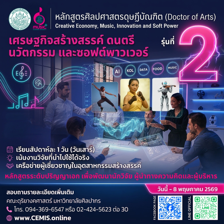 ในยุคที่เศรษฐกิจสร้างสรรค์กำลังกลายเป็นพลังสำคัญของ...