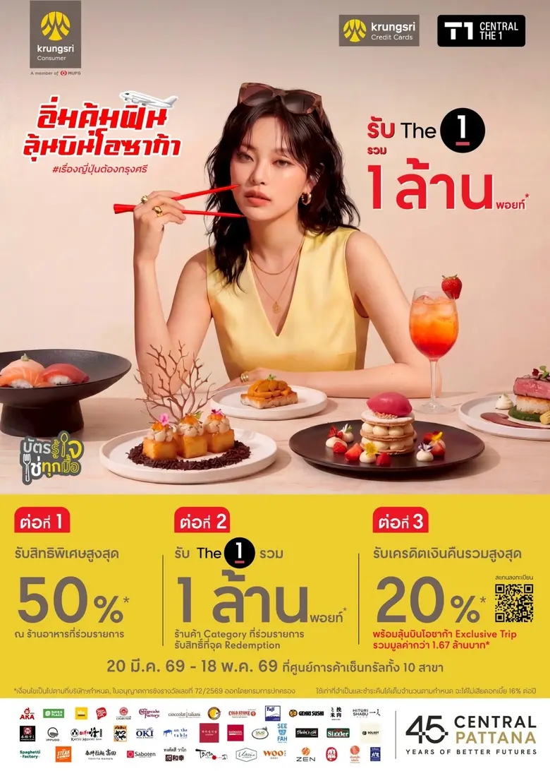 จากมื้ออร่อยในเมืองไทย… สู่ประสบการณ์ท่องโลกที่โอซา...