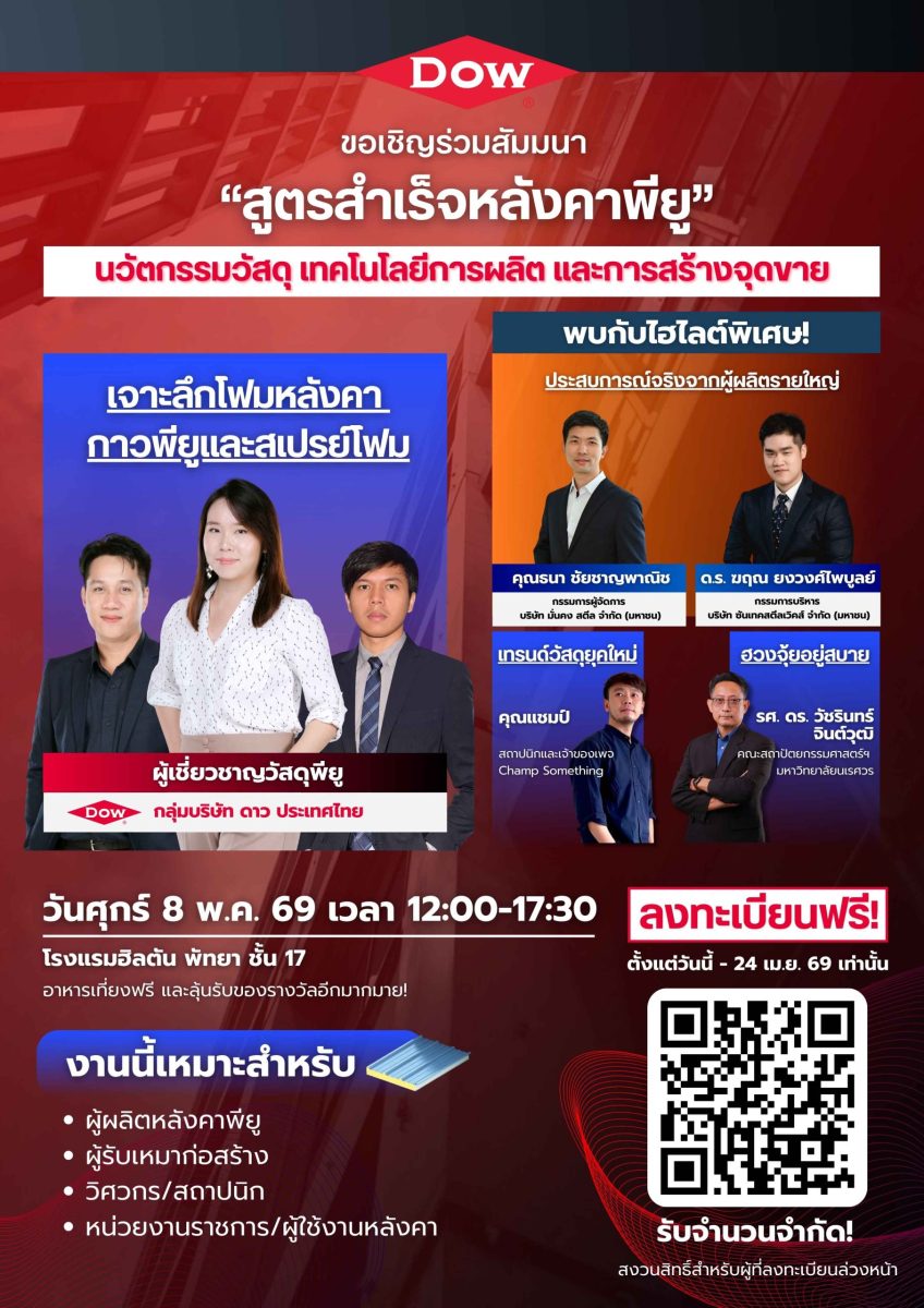กลุ่มบริษัท ดาว ประเทศไทย (Dow) ผู้นำด้าน...