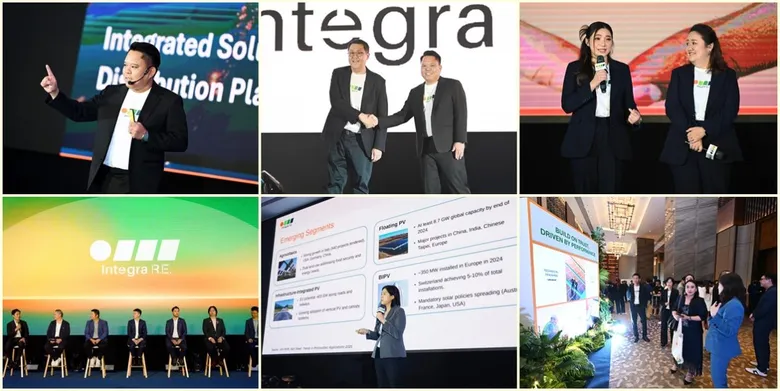 Integra R.E. เดินหน้าสู่บทใหม่ ในฐานะพันธมิตรพลังงานที่เชื่อถือได้ ในงาน "THE RISE OF FUTURE ENERGY"