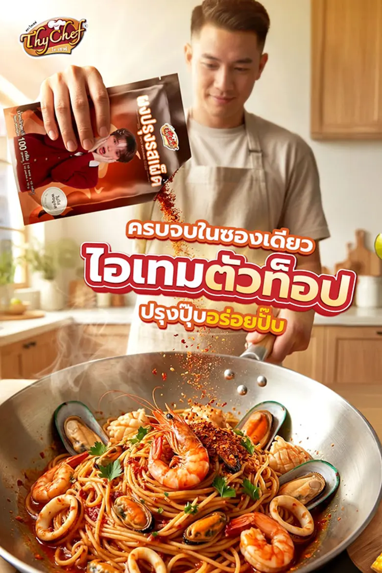 ไทเชฟ (ThyChef) ผู้นำด้านผงโรยอาหารและผงชงเครื่องดื...