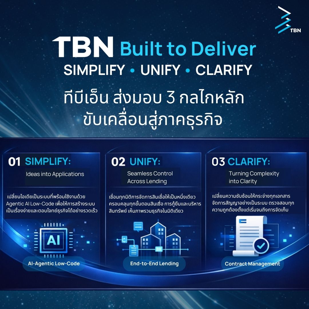 บริษัท ทีบีเอ็น คอร์ปอเรชั่น จำกัด (มหาชน...