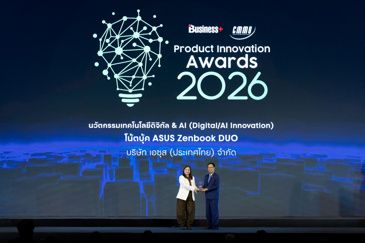 โน้ตบุ๊กสองหน้าจอ ASUS Zenbook DUO คว้ารา...
