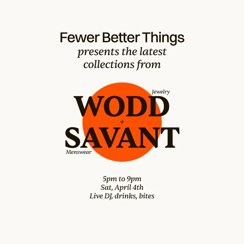 Fewer Better Things บูติกแบรนด์ดังย่านสุข...