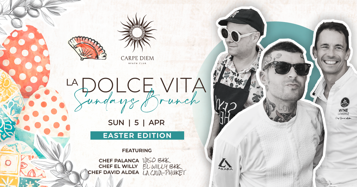 Carpe Diem Beach Club เชิญชวนร่วมสัมผัสสุ...