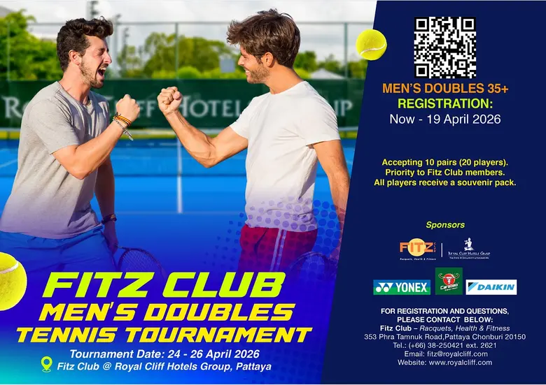 The electrifying Fitz Club Men's Doubles ...