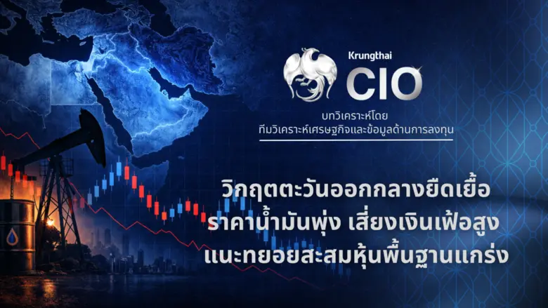 Krungthai CIO ประเมินวิกฤตตะวันออกกลางยืด...