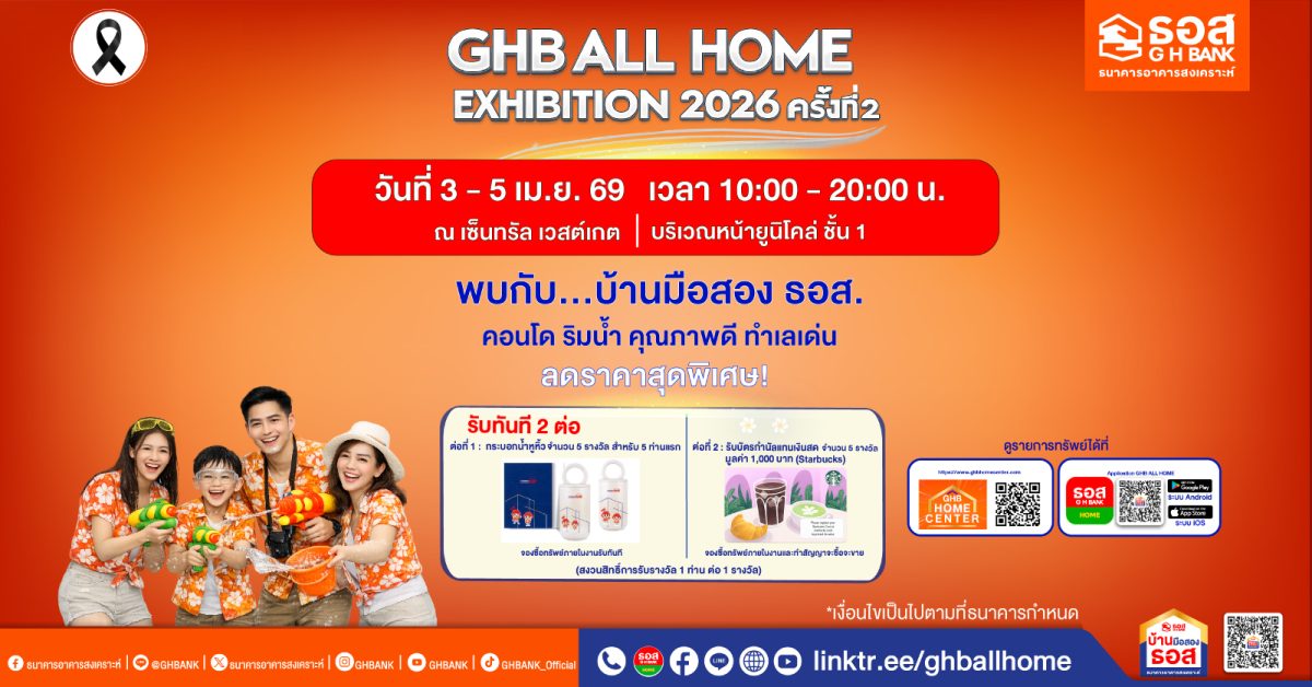 ธนาคารอาคารสงเคราะห์ (ธอส.) เดินหน้ากระตุ...
