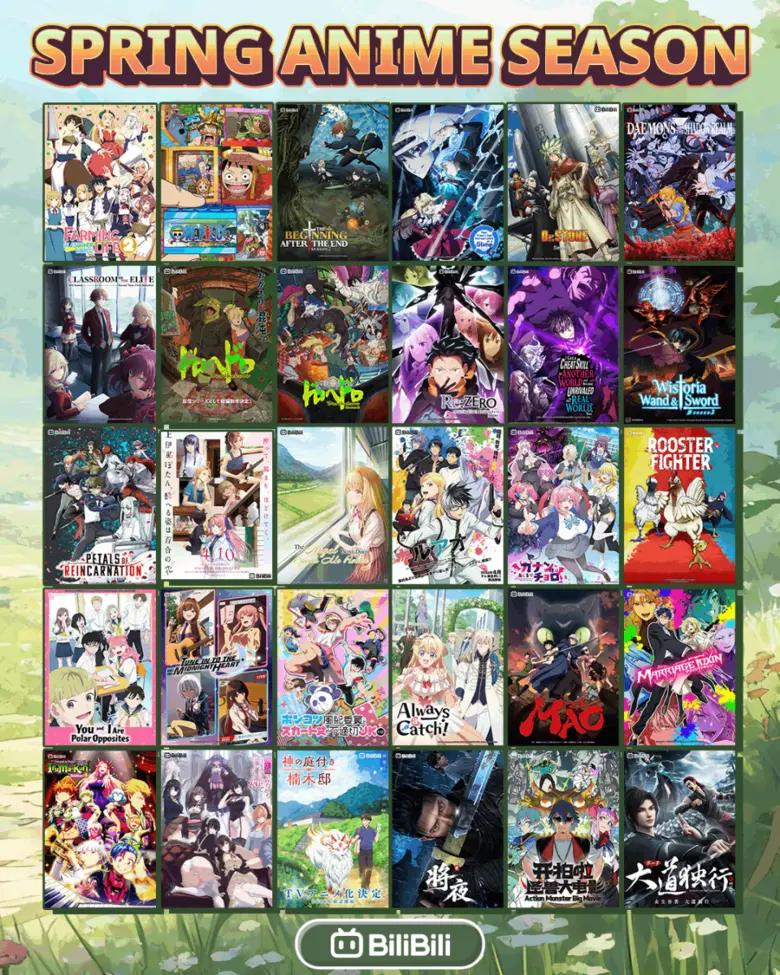 ฤดูใบไม้ผลินี้เป็นการเริ่มต้นของ "มหกรรมอนิเมะ" ที่...