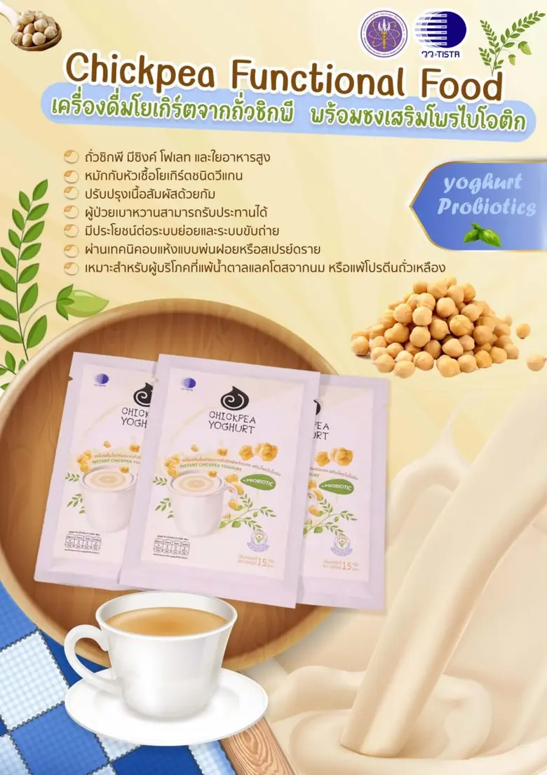 ถั่วชิกพี (Chickpea) หรือที่รู้จักกันในชื...