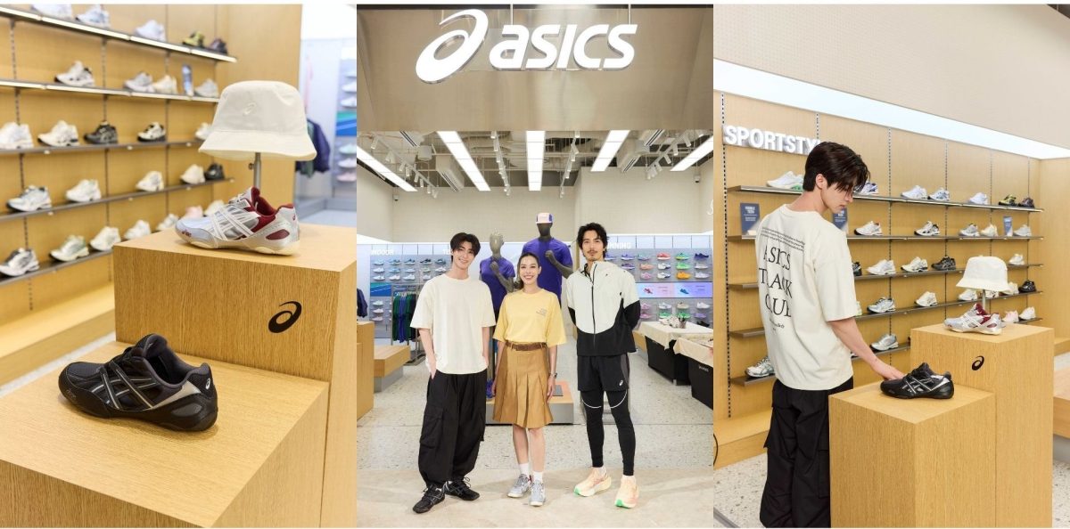 ASICS (เอสิคซ์) แบรนด์รองเท้าและเสื้อผ้าก...