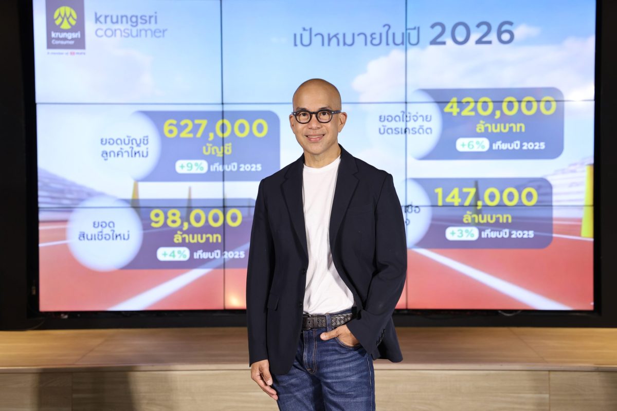 กรุงศรี คอนซูมเมอร์ เผยธุรกิจบัตรเครดิตแล...