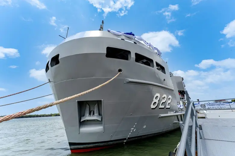 "ASIMAR" โชว์ศักยภาพอู่เรือไทย ส่งมอบ "เรือหลวงสุริยะ" ยกระดับกองทัพเรือสู่มาตรฐานโลก