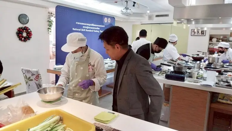 กรมพัฒนาฝีมือแรงงาน เดินหน้าทดสอบมาตรฐานฯ ยกระดับเชฟไทยสู่เวทีโลก ณ ไทเป