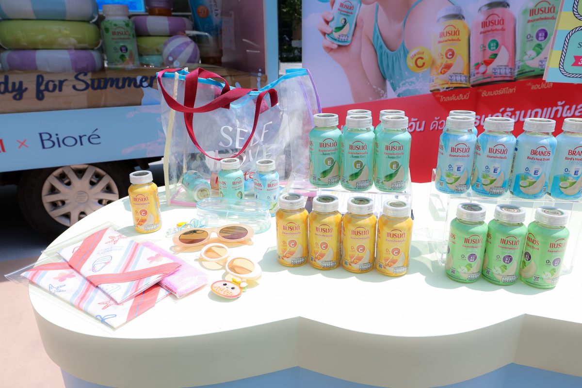 "แบรนด์รังนกแท้พร้อมดื่มผสมวิตามิน x Biore" เปิดเกมรุกตลาดซัมเมอร์ ส่งแคมเปญ "FRESH SUMMER" เปิดประสบการณ์ดูแลตัวเองแบบ 360 องศา รีเฟรชความสดชื่นและปกป้องผิวทั้งภายในและภายนอก