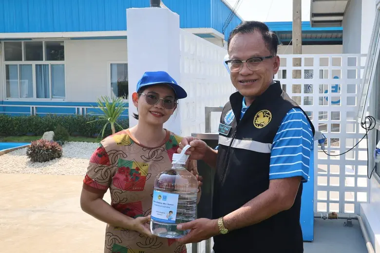 กปภ. มอบน้ำดื่มเติมความสดชื่น บริการประชาชนตลอดช่วงเทศกาลสงกรานต์