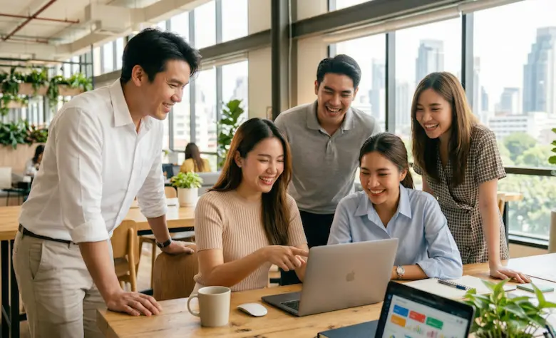 เผยดัชนีความสุขคนทำงานไทยที่ 67% รั้งอันด...