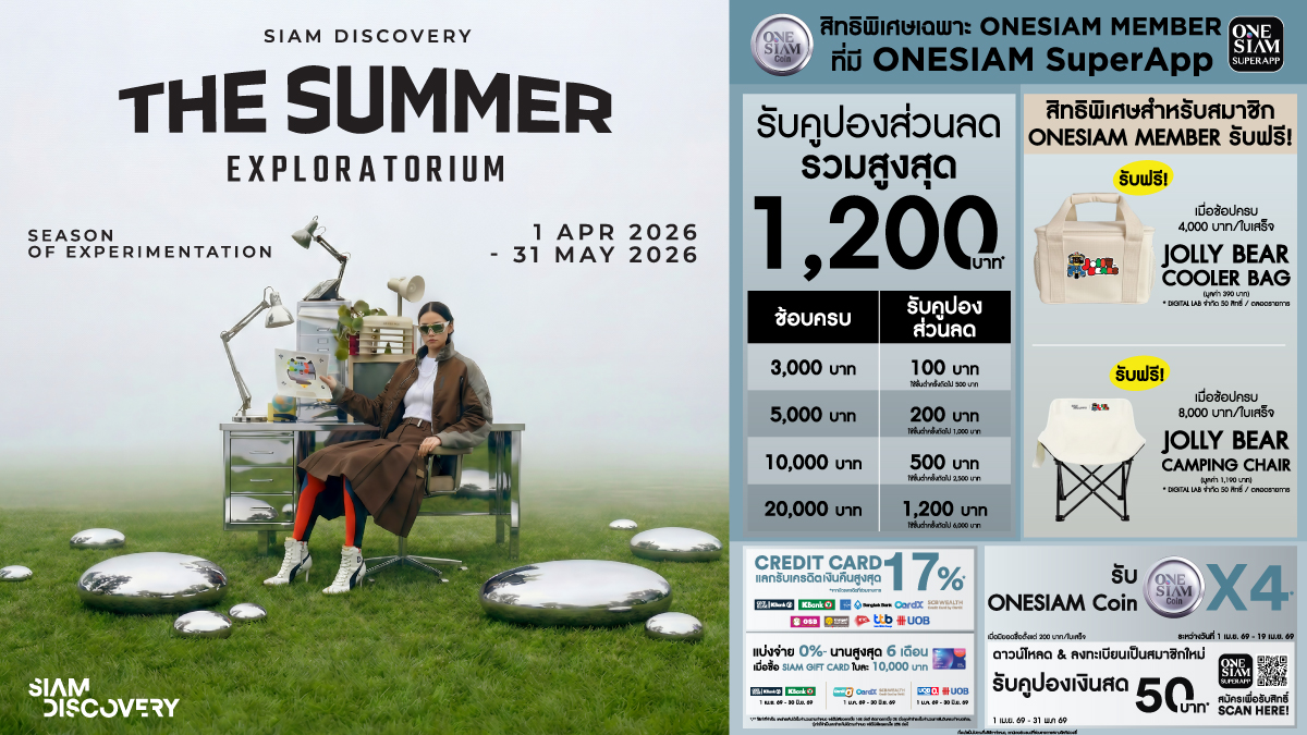 สยามดิสคัฟเวอรี่ ดิเอ็กซ์พลอราทอเรี่ยม ชว...