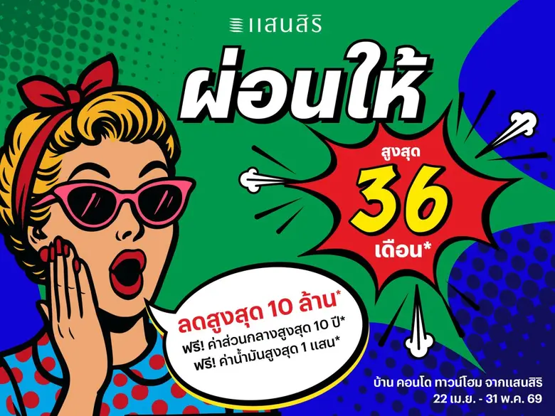 แสนสิริ เติบโตอย่างแข็งแกร่งจากการเป็นแบร...