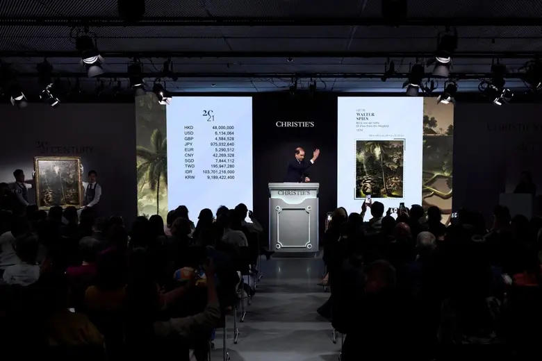 คริสตีส์ ฮ่องกง ปิดฉากการประมูล 20th/21st Century Evening Sale