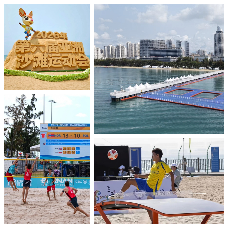 The 6th Asian Beach Games Sanya 2026 Orga...