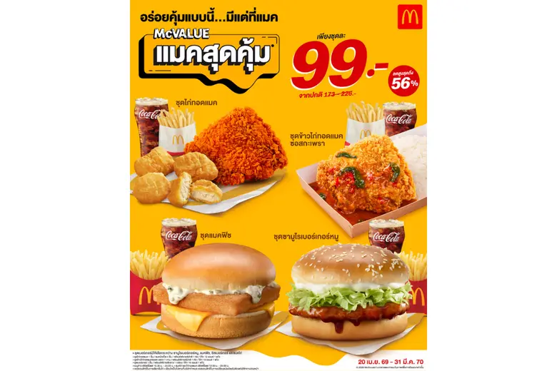 แมคโดนัลด์ ประเทศไทย ขอร่วมเป็นส่วนหนึ่งในการช่วยแบ...