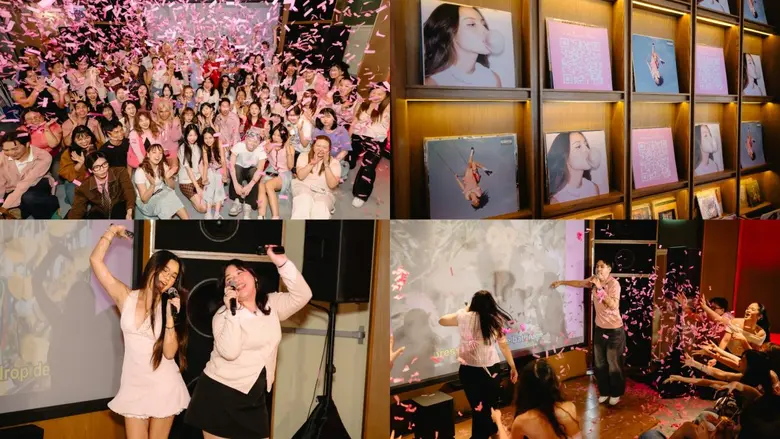 แฟนไทยแข่ง-ร้องเพลงคาราโอเกะกันสนุกสุดเหว...