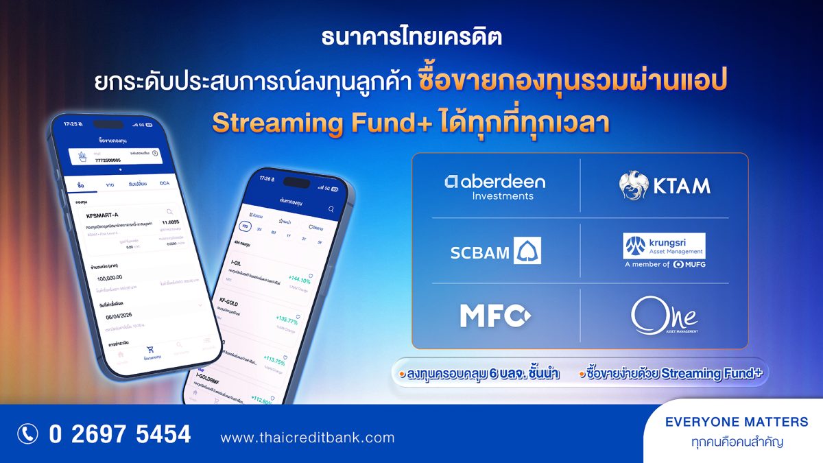 ธนาคารไทยเครดิต จำกัด (มหาชน) เดินหน้ายกร...