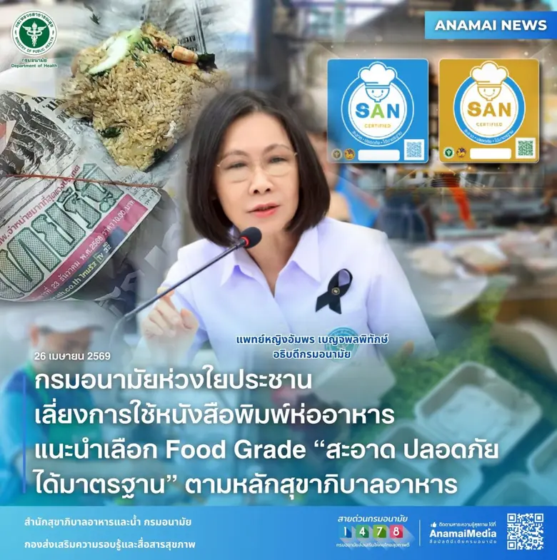กรมอนามัย กระทรวงสาธารณสุข มีความห่วงใยสุ...