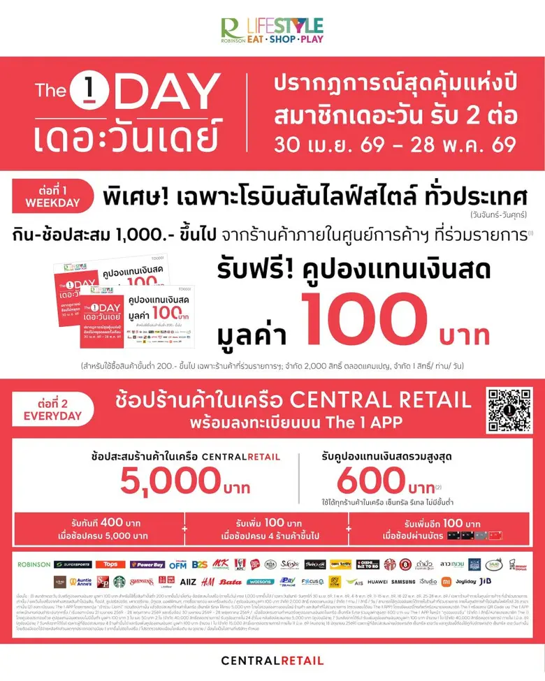 ศูนย์การค้าโรบินสันไลฟ์สไตล์ ในเครือเซ็นท...